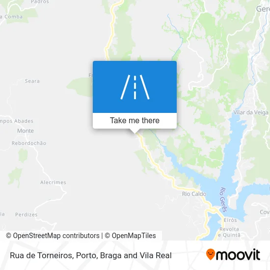 Rua de Torneiros map