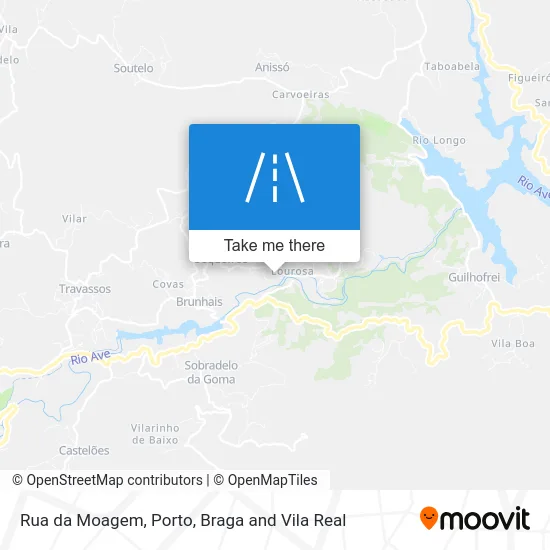 Rua da Moagem map