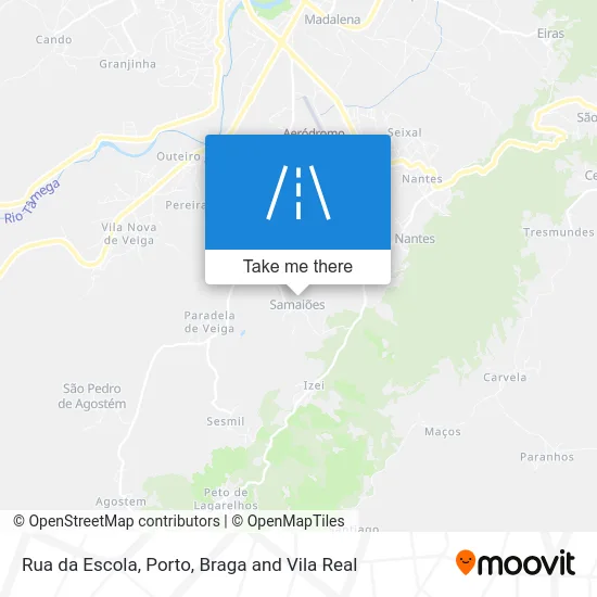 Rua da Escola map