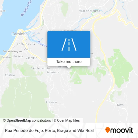 Rua Penedo do Fojo map