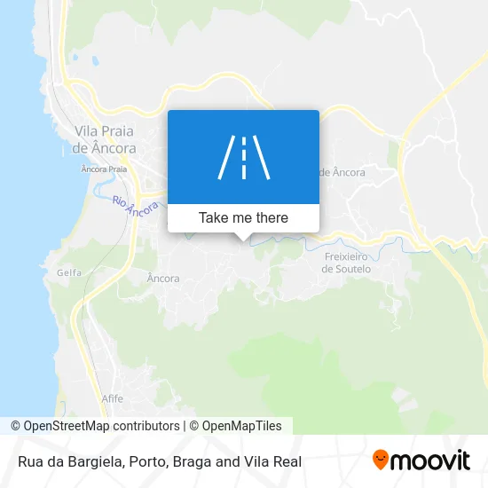 Rua da Bargiela map
