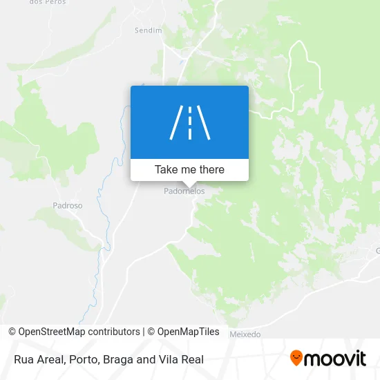 Rua Areal map