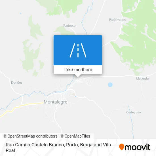 Rua Camilo Castelo Branco map