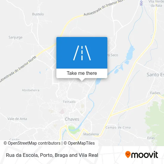 Rua da Escola map