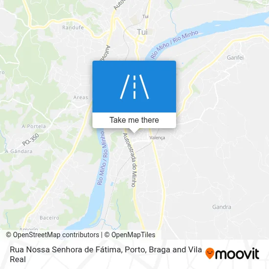 Rua Nossa Senhora de Fátima map