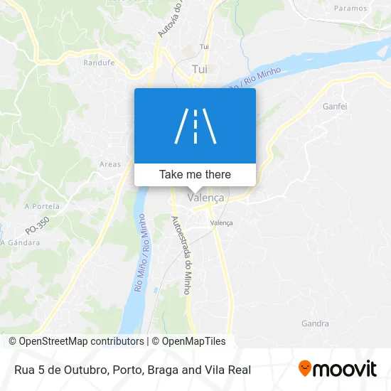 Rua 5 de Outubro map