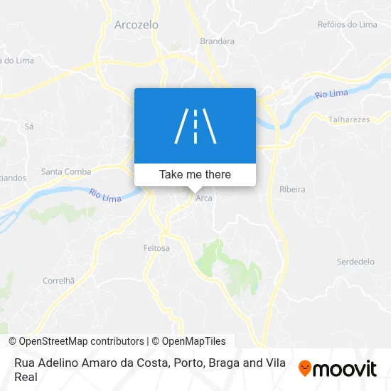 Rua Adelino Amaro da Costa map