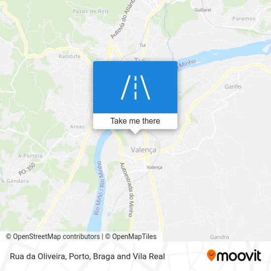 Rua da Oliveira map