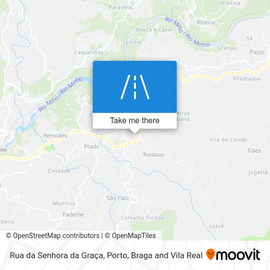 Rua da Senhora da Graça map