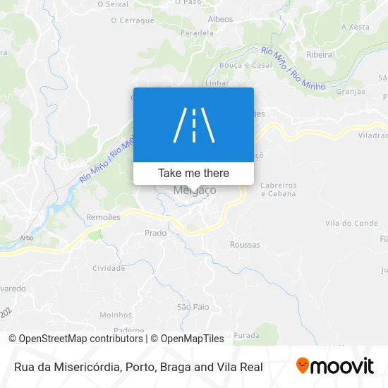 Rua da Misericórdia map