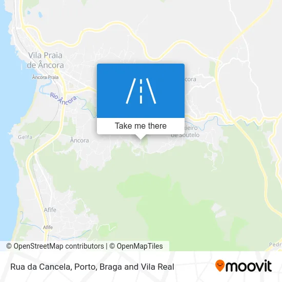 Rua da Cancela map