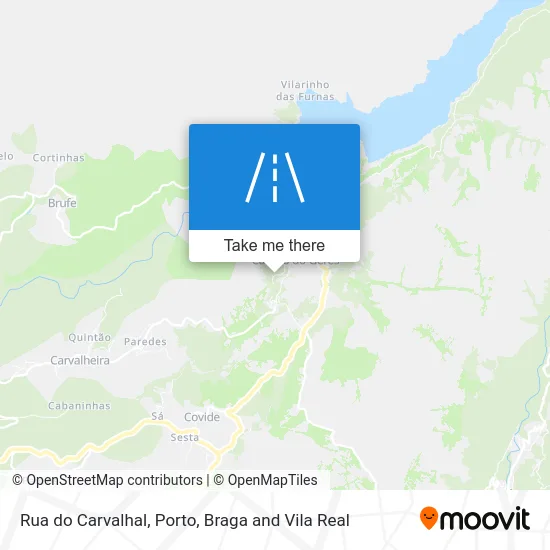 Rua do Carvalhal map