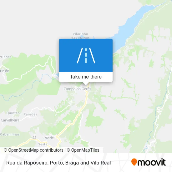 Rua da Raposeira map