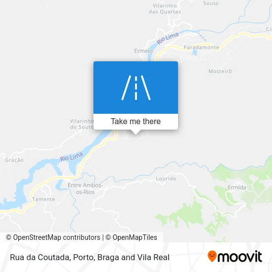 Rua da Coutada map