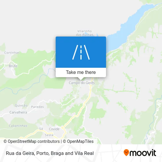 Rua da Geira map