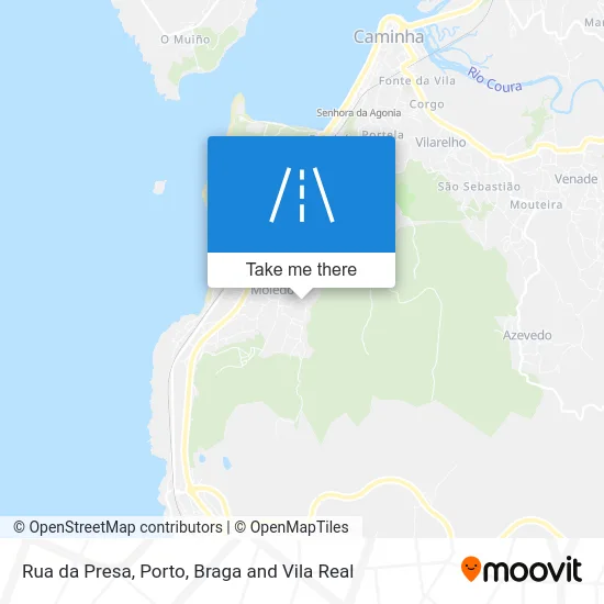 Rua da Presa map