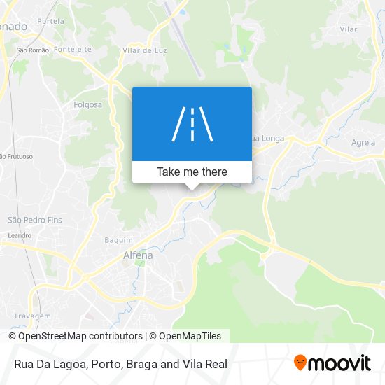 Rua Da Lagoa map