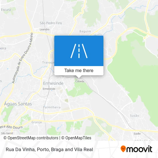 Rua Da Vinha map