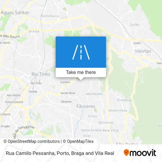 Rua Camilo Pessanha map