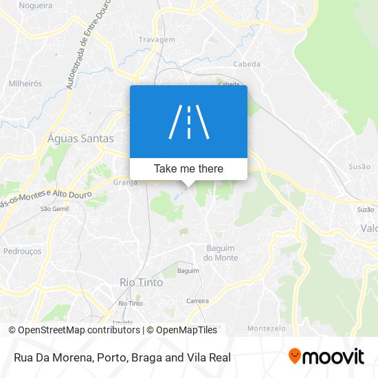 Rua Da Morena map