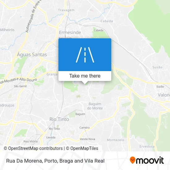 Rua Da Morena map