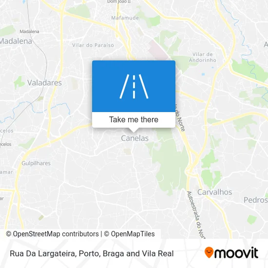 Rua Da Largateira map