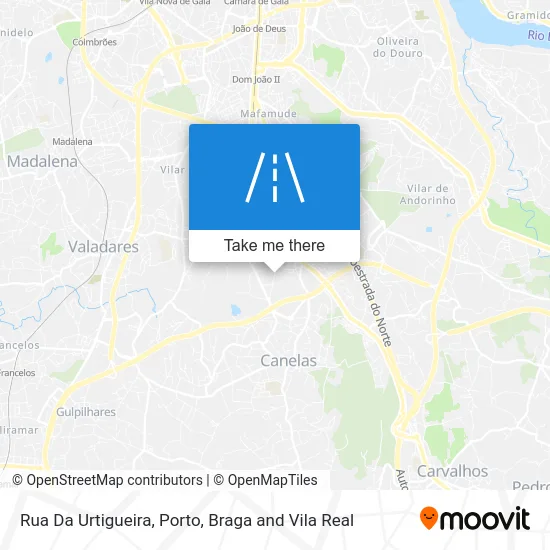 Rua Da Urtigueira map