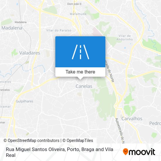 Rua Miguel Santos Oliveira map