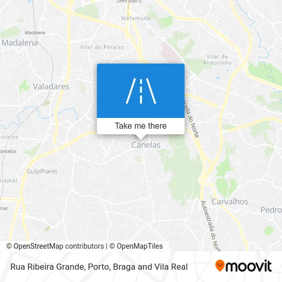 Rua Ribeira Grande map