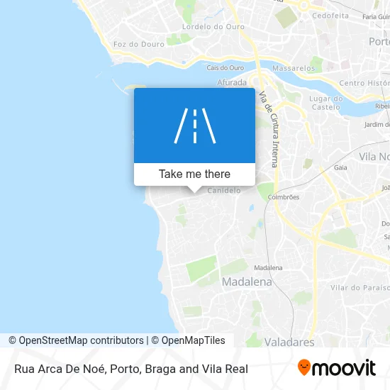 Rua Arca De Noé map