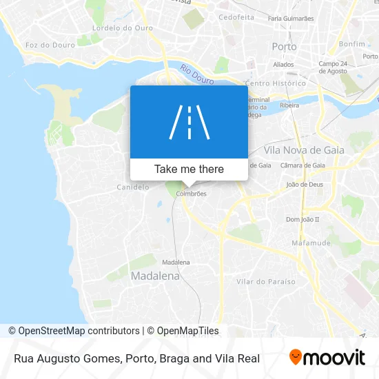 Rua Augusto Gomes map