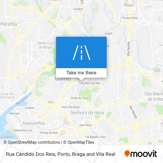 Rua Cândido Dos Reis map