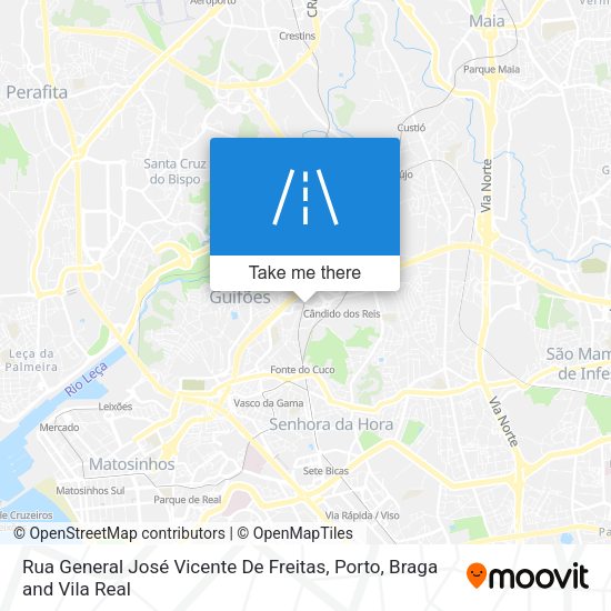 Rua General José Vicente De Freitas map