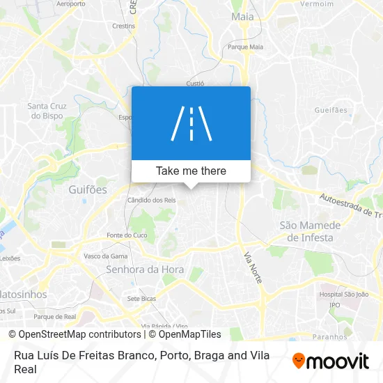 Rua Luís De Freitas Branco map