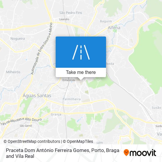 Praceta Dom António Ferreira Gomes map