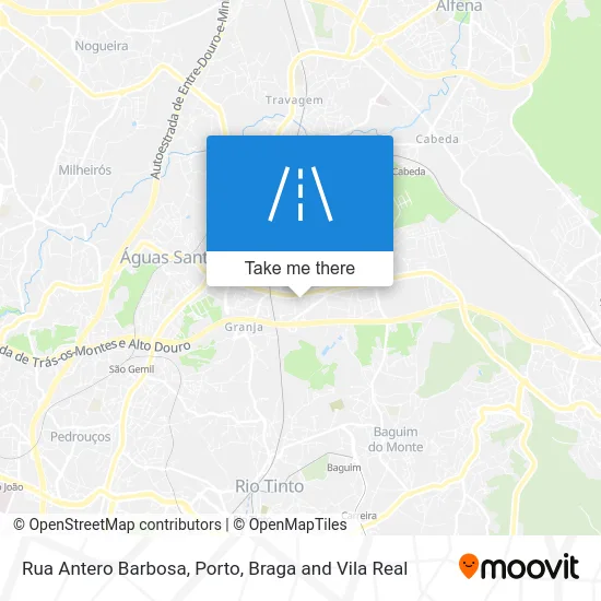 Rua Antero Barbosa map