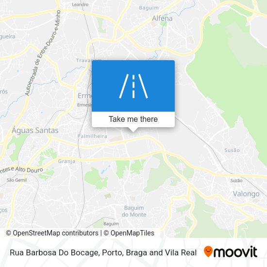 Rua Barbosa Do Bocage mapa