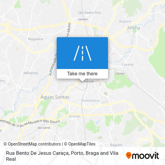 Rua Bento De Jesus Caraça map