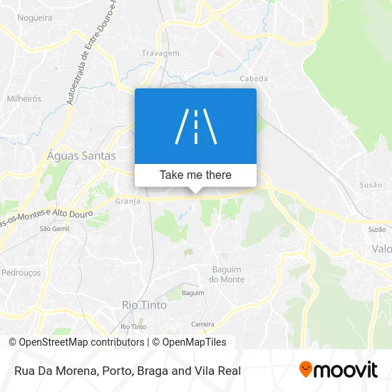 Rua Da Morena map