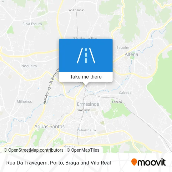Rua Da Travegem map