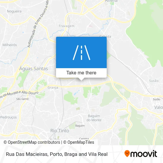 Rua Das Macieiras map