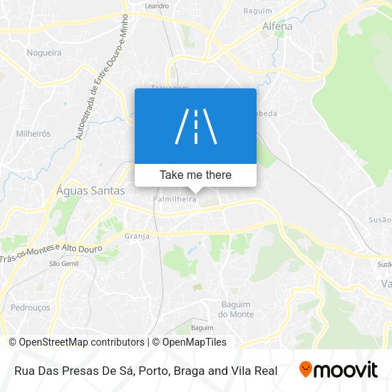 Rua Das Presas De Sá map