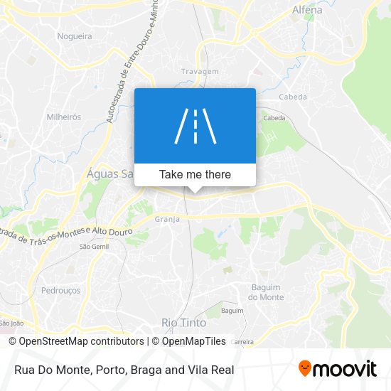 Rua Do Monte map