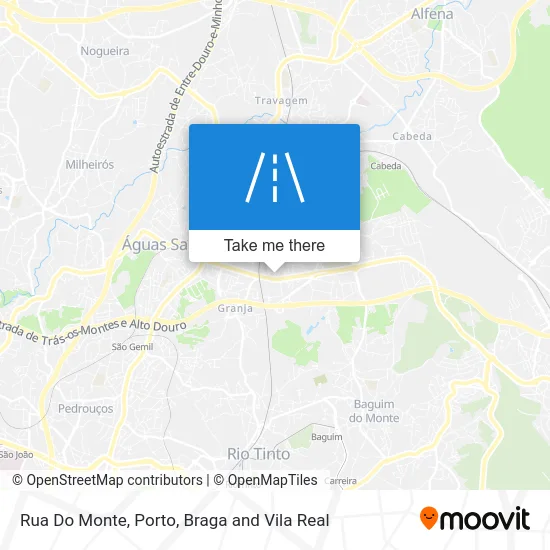 Rua Do Monte map