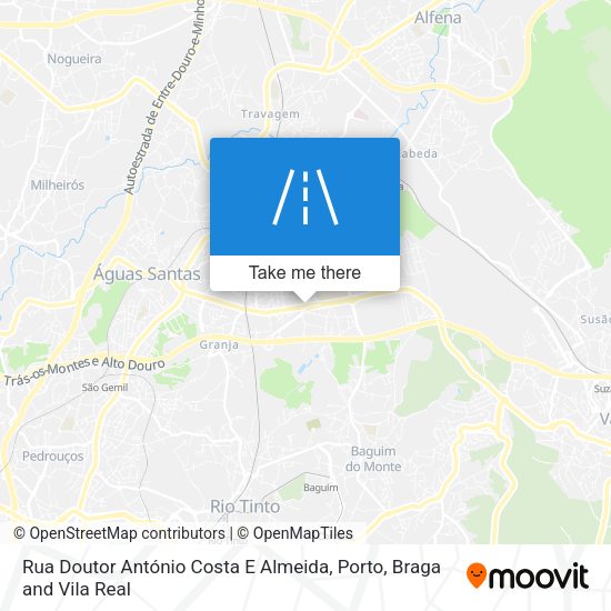 Rua Doutor António Costa E Almeida map