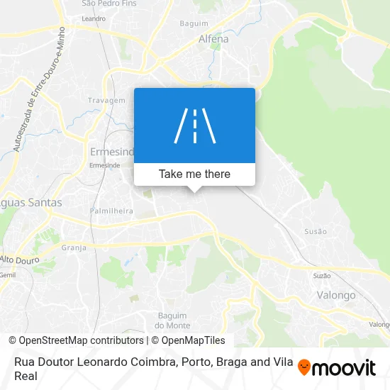 Rua Doutor Leonardo Coimbra map