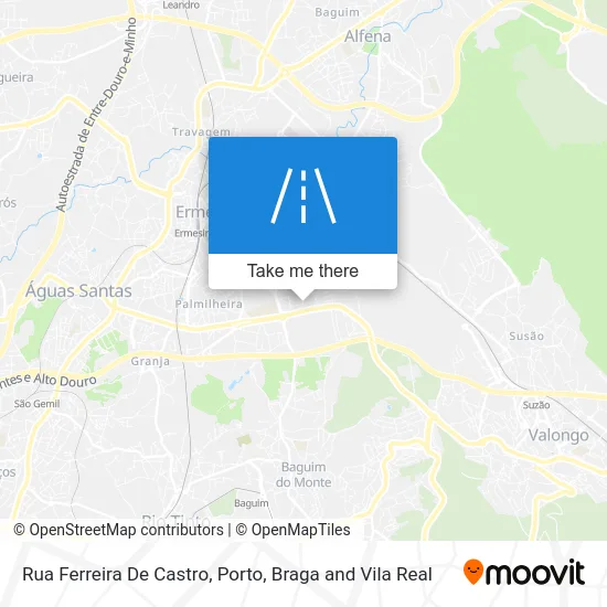 Rua Ferreira De Castro map