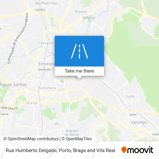 Rua Humberto Delgado map