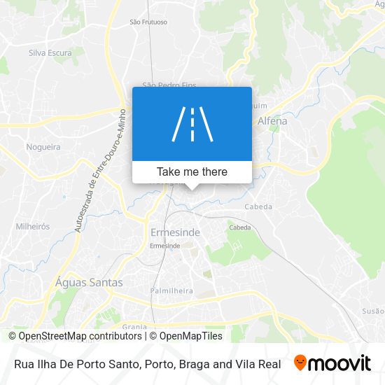 Rua Ilha De Porto Santo mapa