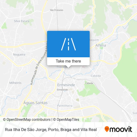 Rua Ilha De São Jorge map